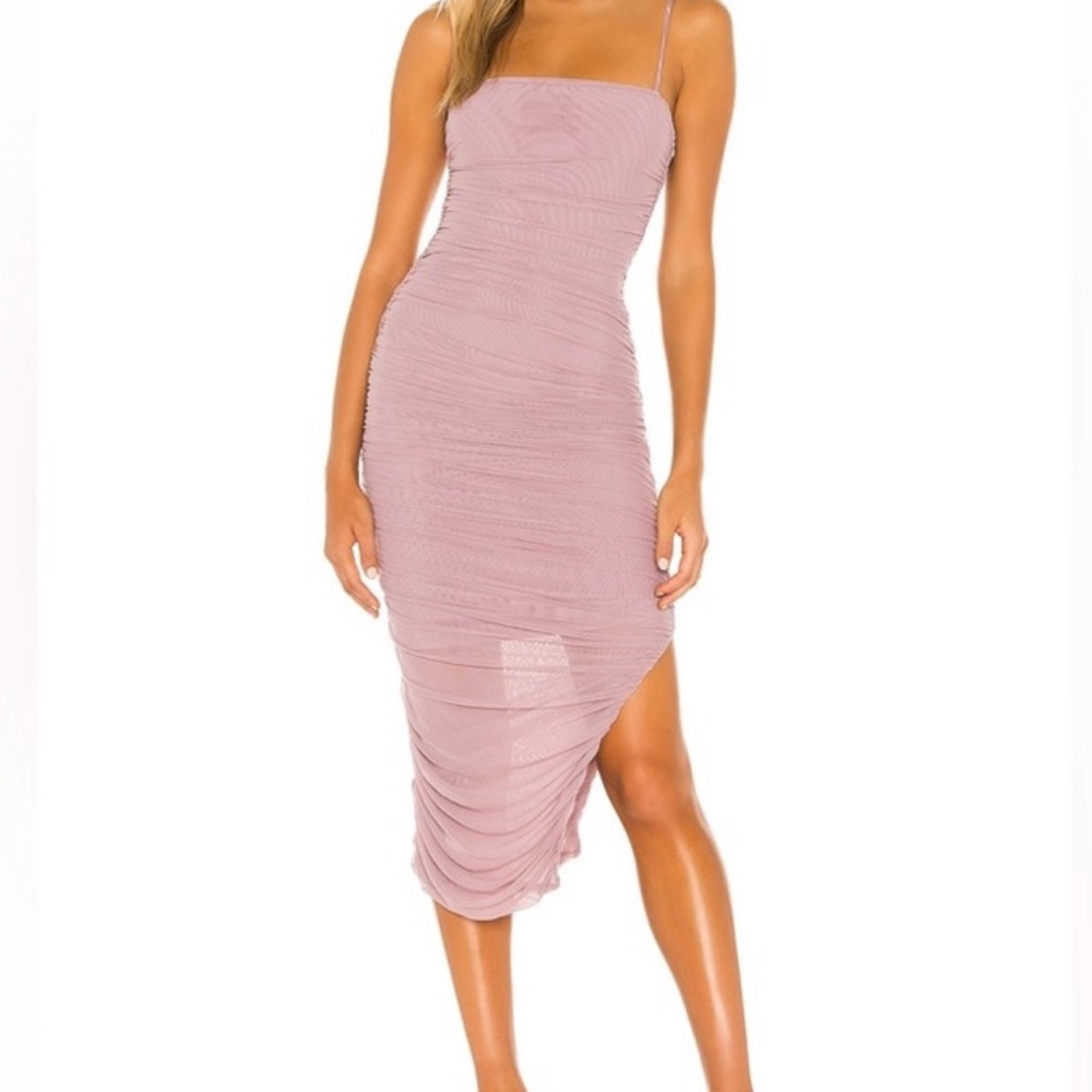 SNDYS Simone Midi Dress - Mauve - size 2